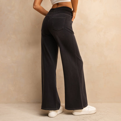 Women’s Stretchy Knit Flare Jeans
