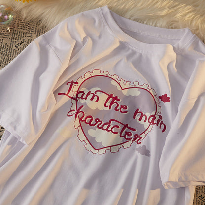 Womens All-Over Heart Short-Sleeve T-Shirt  Short sleeve t-shirts Sculptify™
