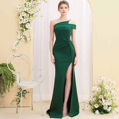 Female Temperament Ladies Banquet Long Fish Tail Dress - Sculptify™