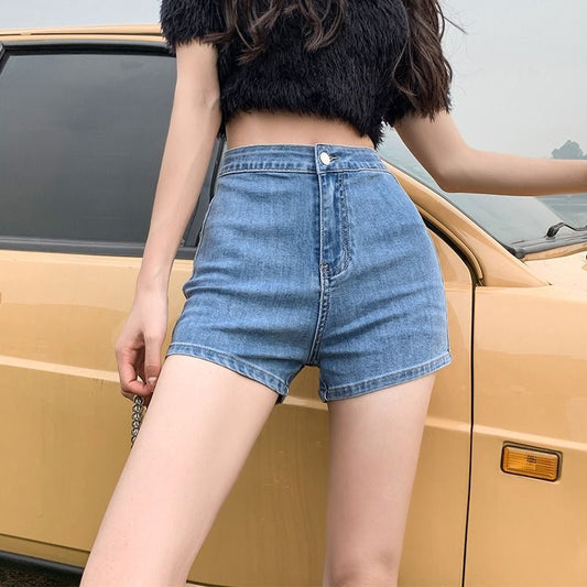 Trendy Thin Fit Sheath Hot Shorts