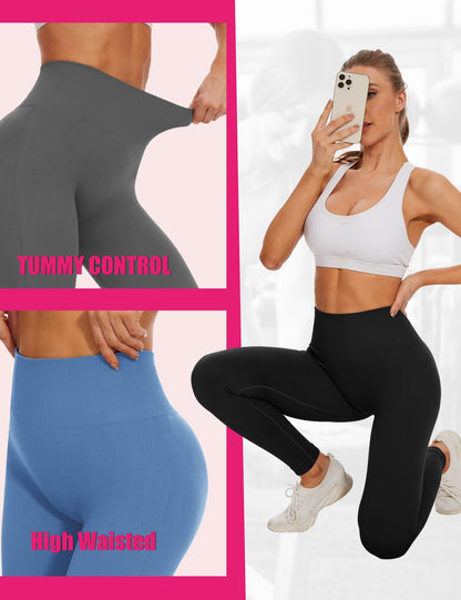 Seamless High-Rise Cropped Leggings