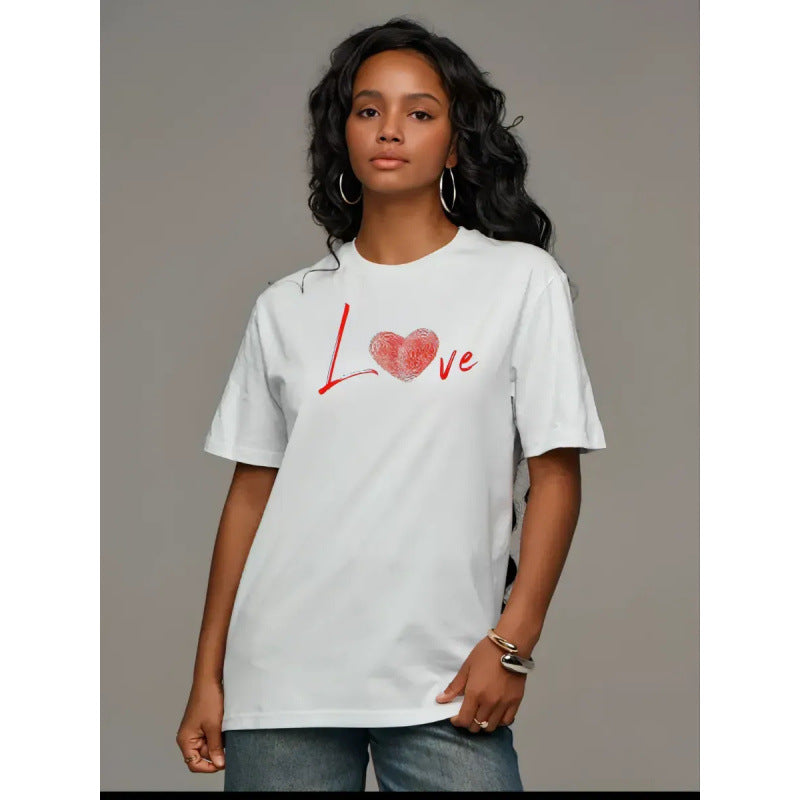 Simple Cotton Short-sleeve T-shirt Top  Short sleeve t-shirts Sculptify™