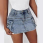 Casual Chic European Overall Skirt