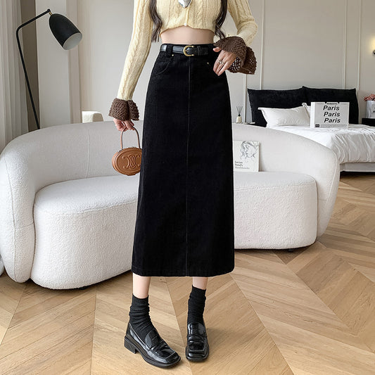 Vintage Style A-Line Sheath Skirt