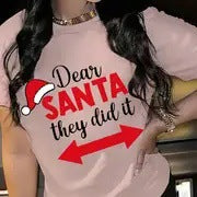Women's Printed Round Neck Short-sleeved T-shirt  Short sleeve t-shirts Sculptify™