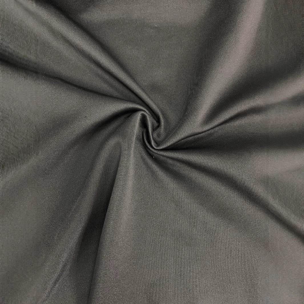 One-shoulder Cloak Slit Black Dress - Sculptify™