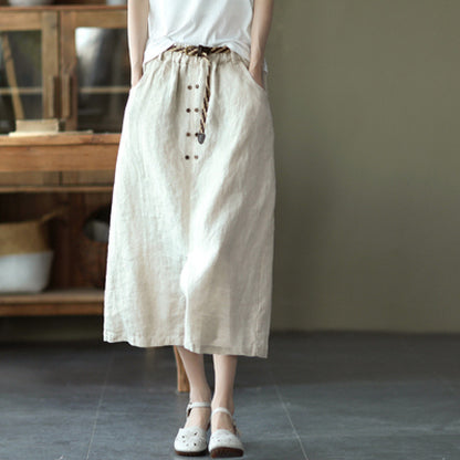 Classic Retro Slim A-Line Skirt