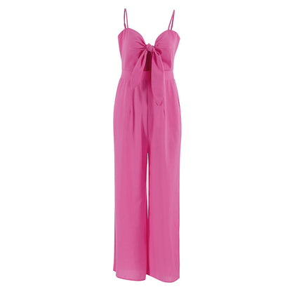 Sling Wide-leg Jumpsuit Women's Fashion Casual Loose Bodysuit - Sculptify™