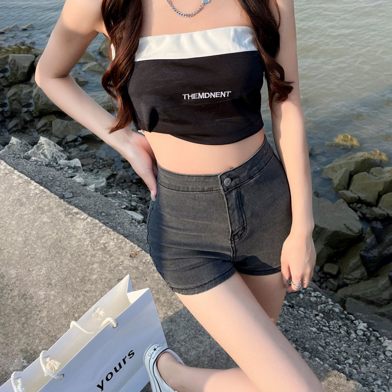 Trendy Thin Fit Sheath Hot Shorts