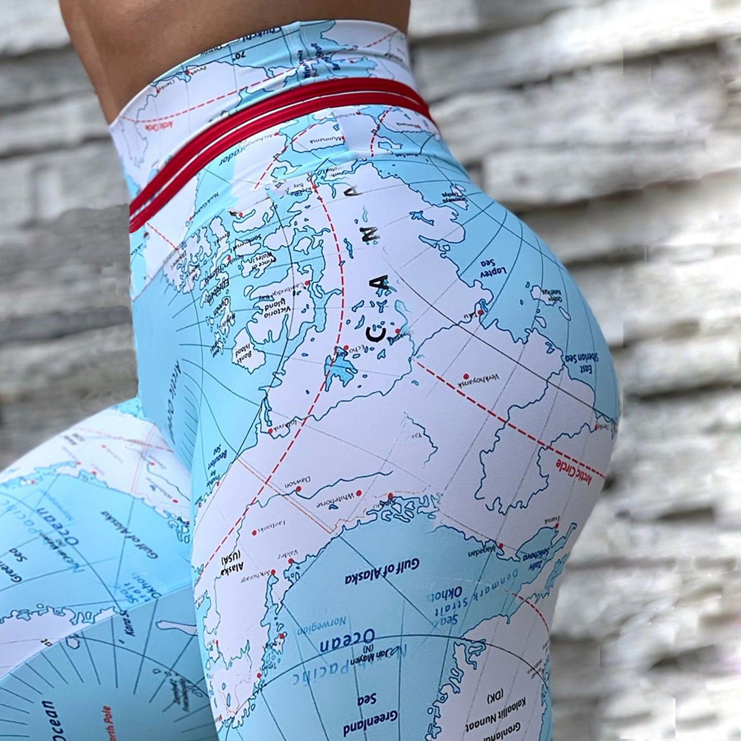 Arm-Sculpt 3D Print Active Leggings