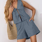 Womens Casual Resort-Style Vest And Shorts Two-Piece Set  Sets Sculptify™