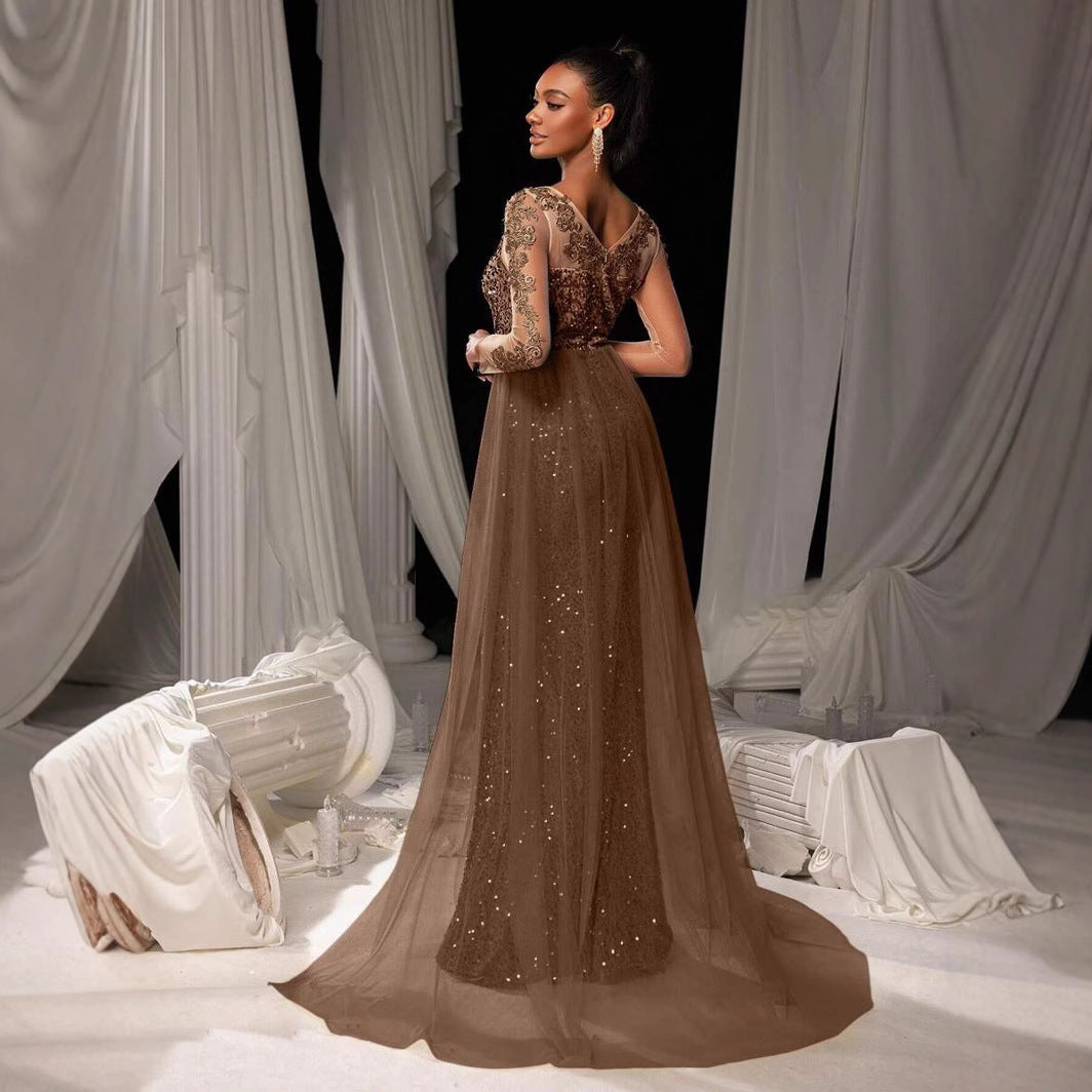 Women's Dance Lace Party Evening Dress - Sculptify™