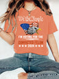 Printed Crew-neck Loose-fit Short-sleeve Plus-size T-shirt  Short sleeve t-shirts Sculptify™