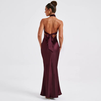 Summer Fashion Elegant Backless Sleeveless Dress - Sculptify™
