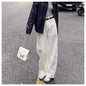 Clean Look Wide-Leg White Jeans