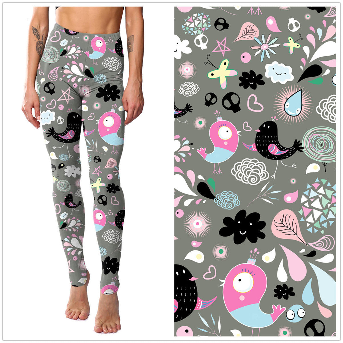 Purrfect You Printed Leggings