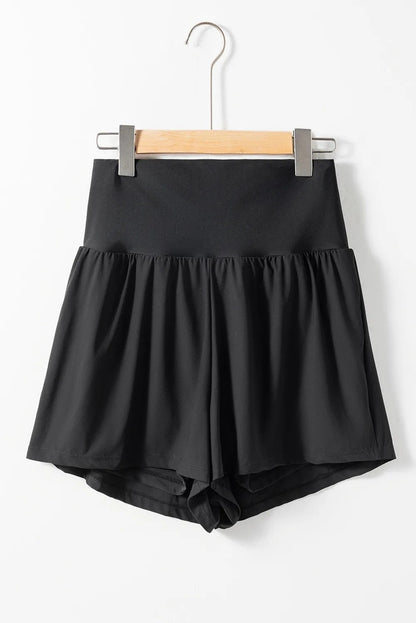 Classic Black Pocketed Swim Shorts