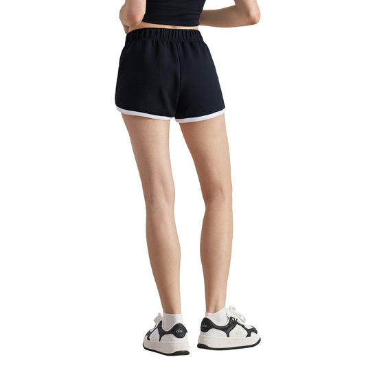 Slim Fit Thin High-Waist Shorts