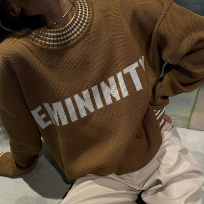 Knitted Sweater Sweater Round Neck Pullover For Women - Sculptify™