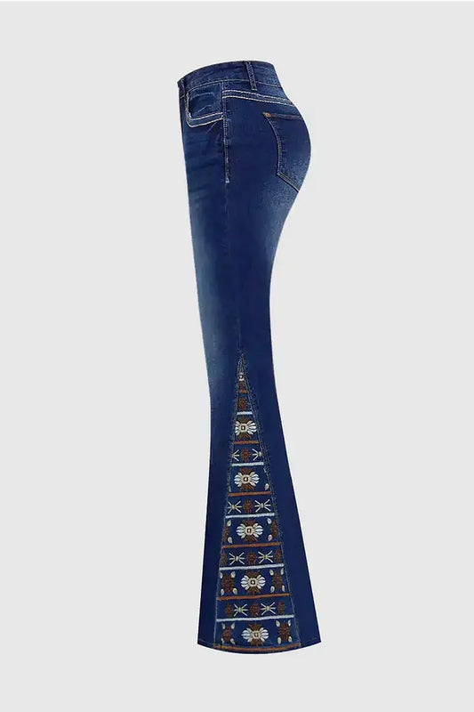 HeavyRipped Street Flare Jeans
