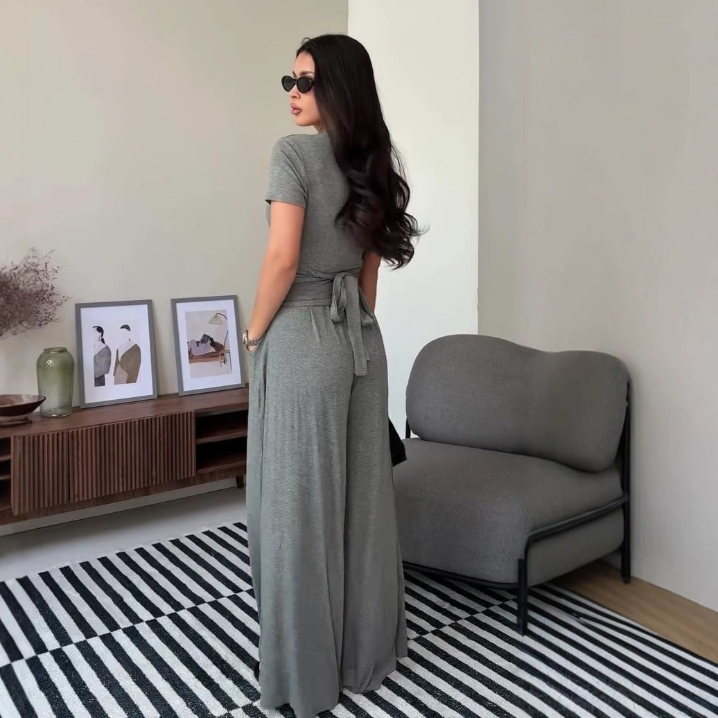 Womens Cozy And Minimalist Casual Two-Piece Set  Sets Sculptify™