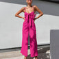 Sling Wide-leg Jumpsuit Women's Fashion Casual Loose Bodysuit - Sculptify™
