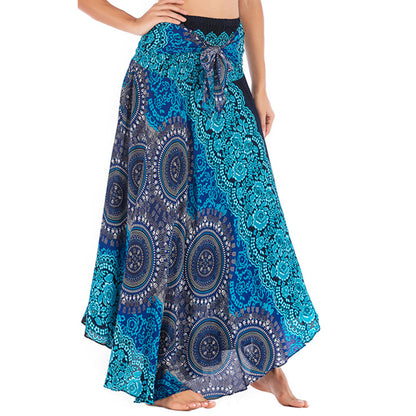 Lightweight Two-Way Vacation Midi Skirt