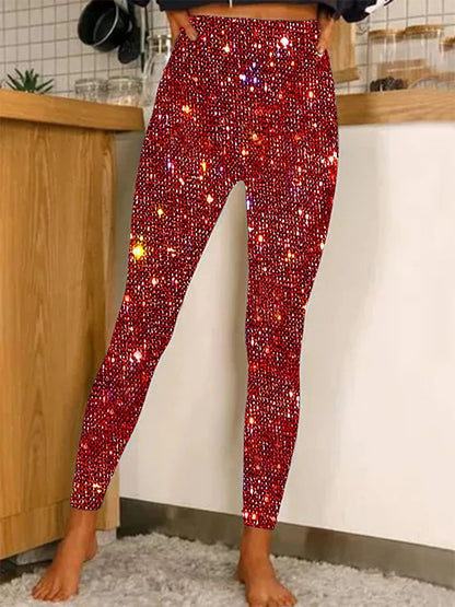 Sequin Street Style Leggings