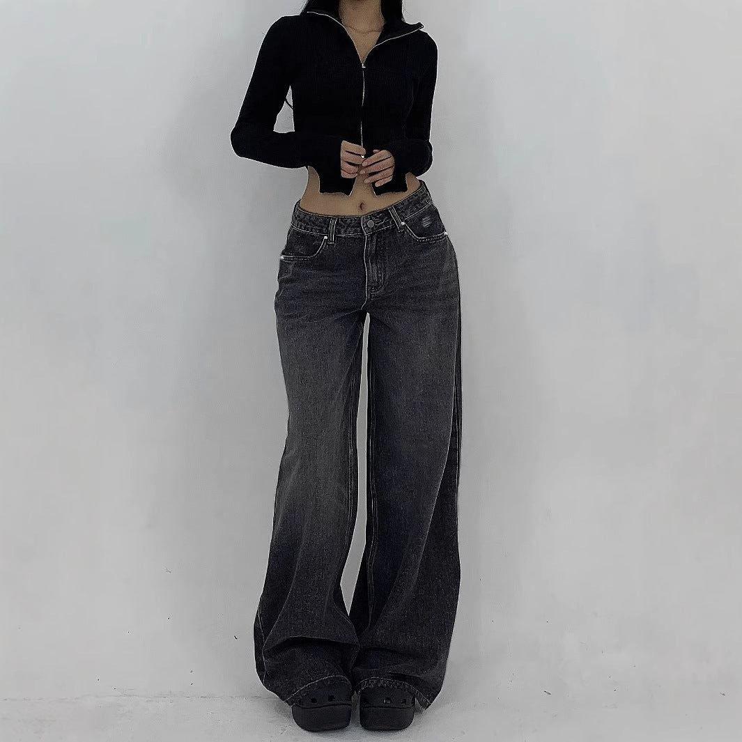 American Chic Oversized Flare Jeans