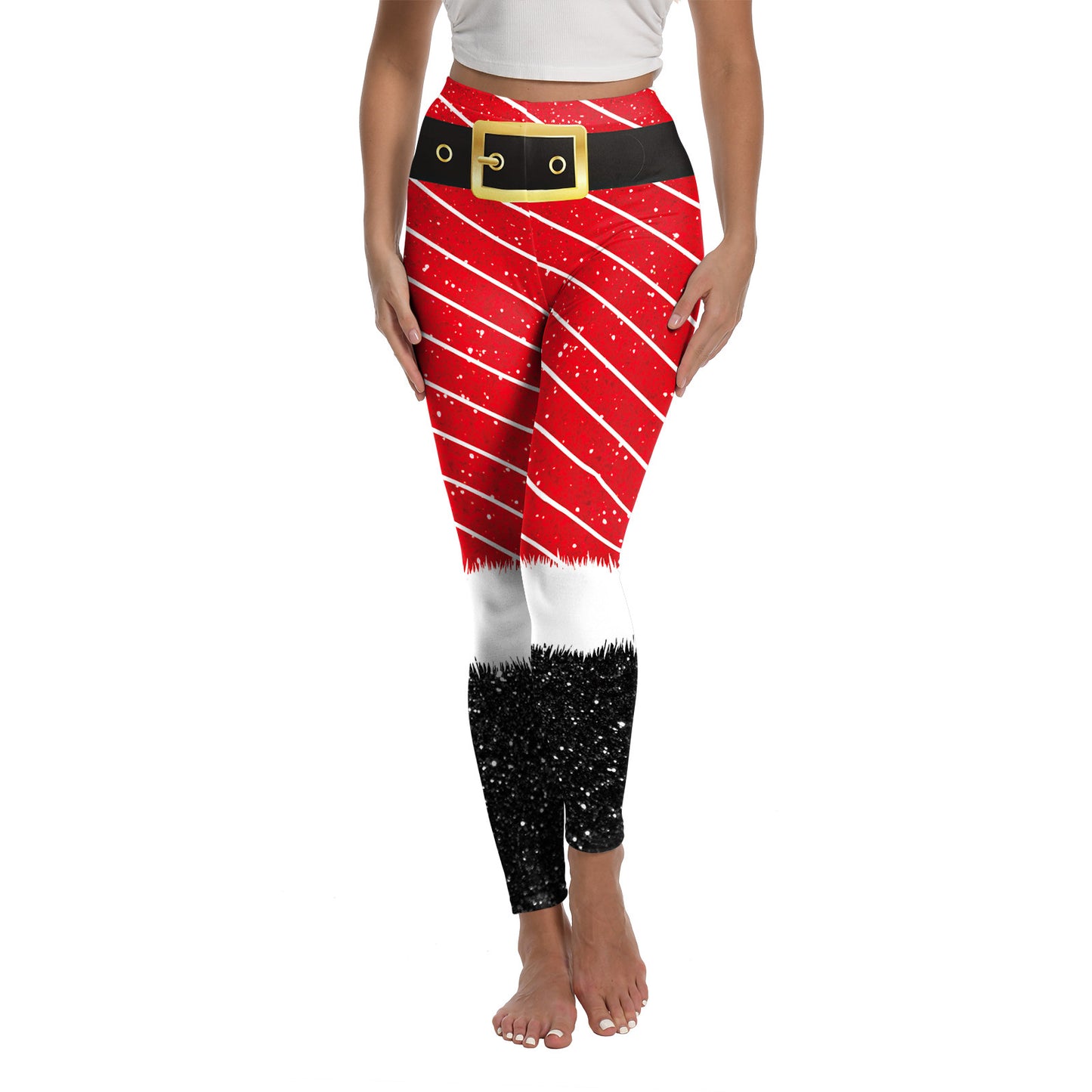 Holly Jolly Women’s Active Christmas Leggings