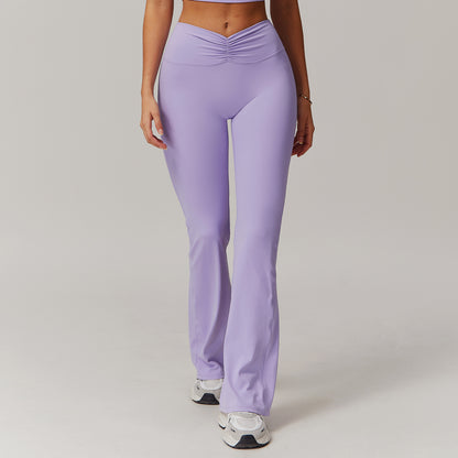 Sculpt Fit Nude Effect Flared Leggings